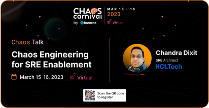 Chaos Engineering for SRE Enablement